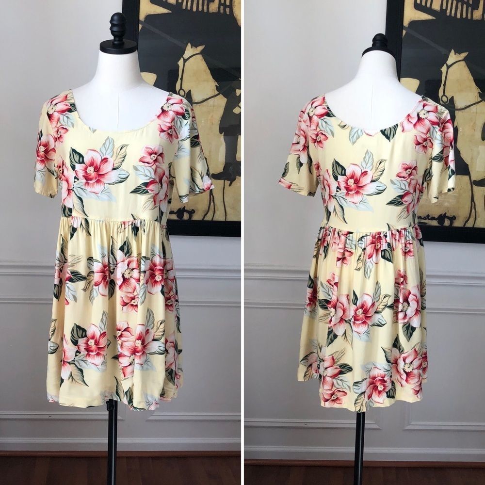 Moda International Vintage Babydoll Dress Tunic M